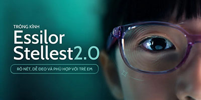 Tròng Kính Kiểm Soát Cận Thị Essilor Stellest 2.0