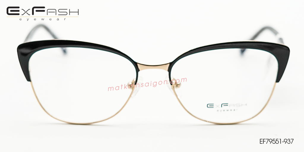 Gọng Kính Hợp Kim Exfash EF79551-937 - Hình 3