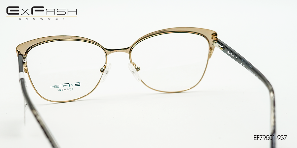 Gọng Kính Hợp Kim Exfash EF79551-937 - Hình 4