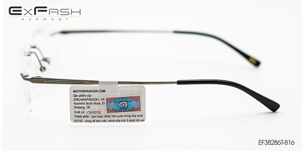 Gọng Kính B-Titanium Exfash EF38286T-816 - Hình 6