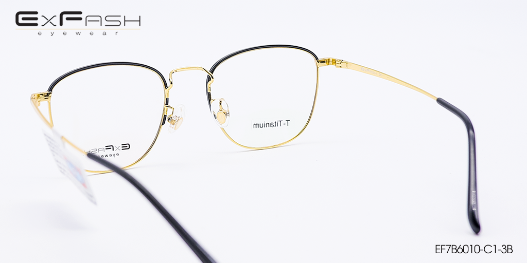 Gọng Kính B-Titanium Exfash EF7B6010-C1-3B - Hình 4