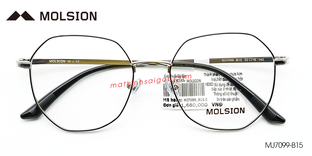 Gọng Kính B-Titanium Molsion MJ7099 B15 - Hover