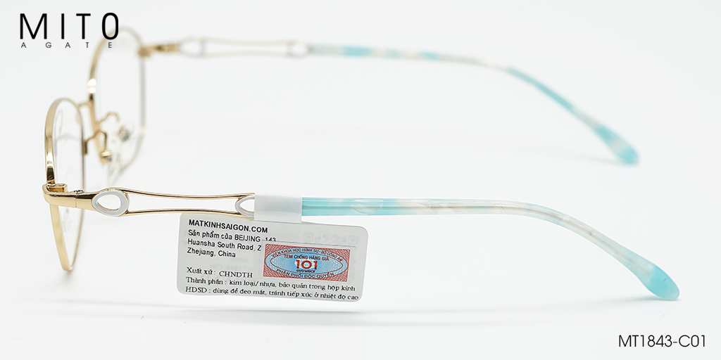 Gọng Kính B-Titanium MITO MT1843-C01 - Hình 5