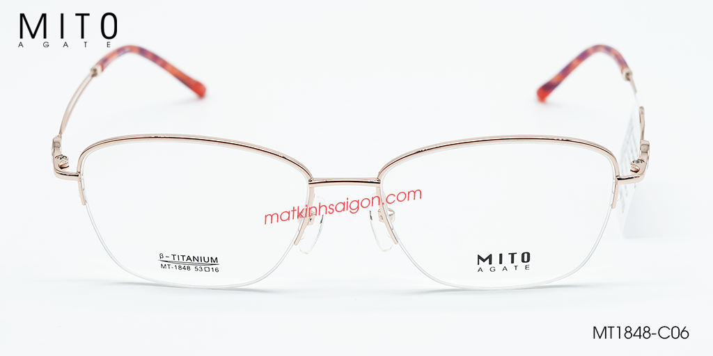 Gọng Kính B-Titanium MITO MT1848-C06 - Hình 3