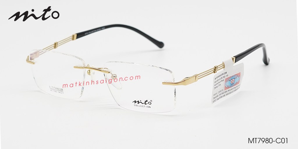 Gọng Kính Khoan MITO MT7980-C01