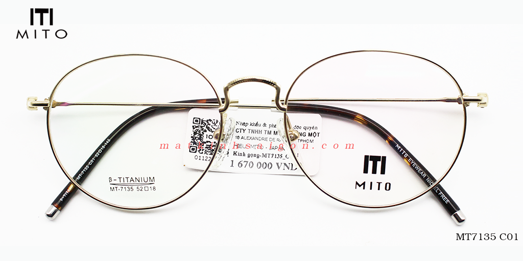 Gọng Kính MITO MT7135C01 - Hover