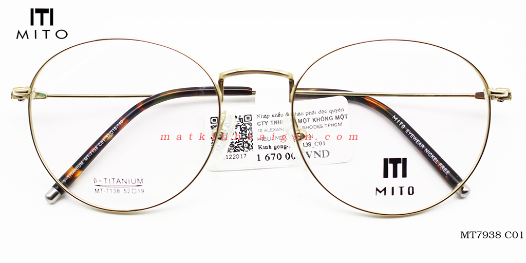 Gọng Kính MITO MT7138C01 - Hover