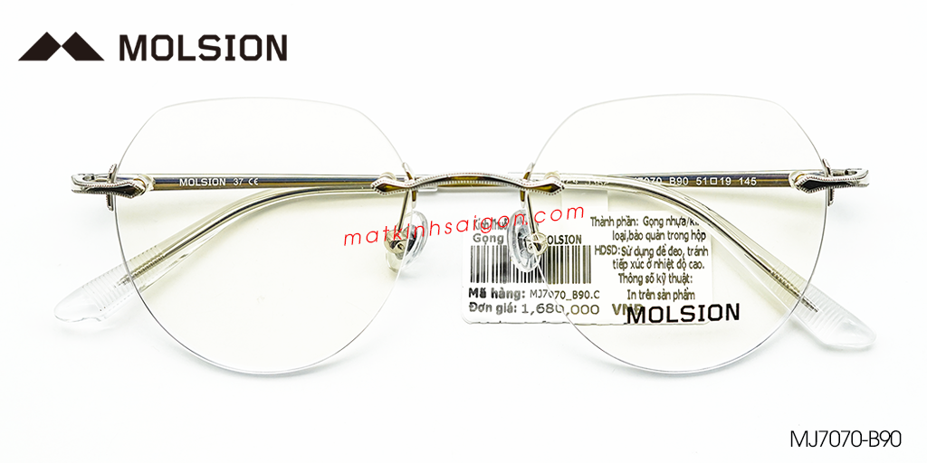 GỌNG KÍNH MOLSION MJ7070 B90 - Hover