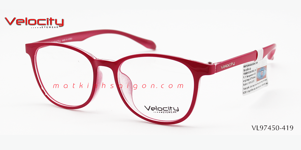 GỌNG KÍNH NHỰA NỮ VELOCITY VL97450-419