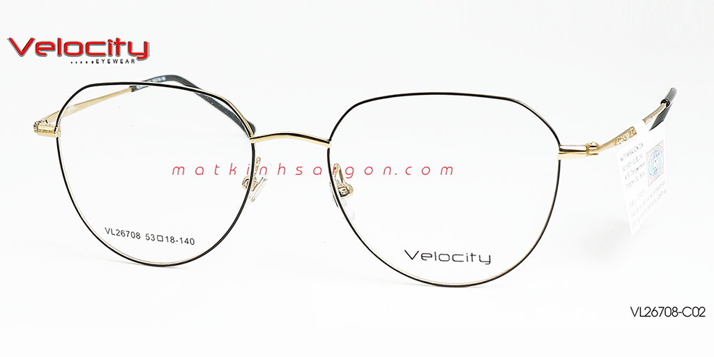 GỌNG KÍNH HỢP KIM VELOCITY VL26708-C02