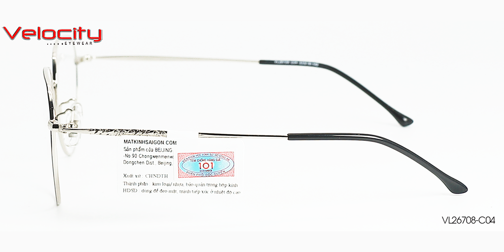 GỌNG KÍNH HỢP KIM VELOCITY VL26708-C04 - Hình 5