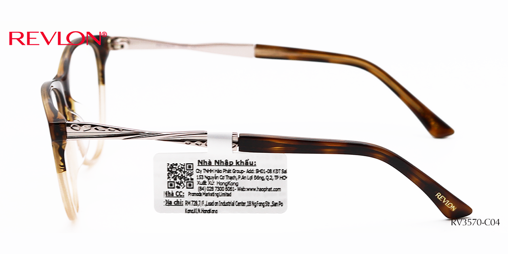 GỌNG KÍNH NHỰA HỢP KIM REVLON RV3570 C04 - Hình 5