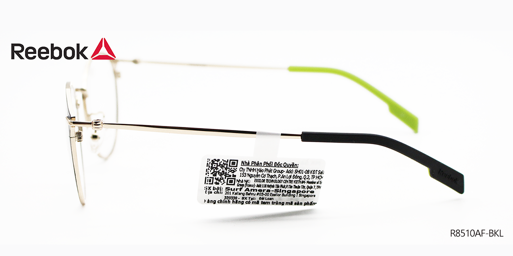 Gọng Kính Nữ Nhựa Hợp Kim Reebok R8510AF-BKL - Hình 6