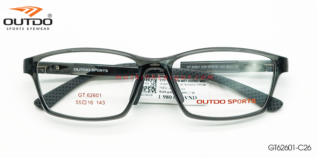 Gọng Kính Nhựa TR90 OUTDO GT62601 C26 - Hình 3