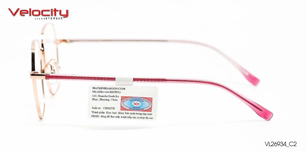 GỌNG KÍNH HỢP KIM VELOCITY VL26934_C2 - Hình 5