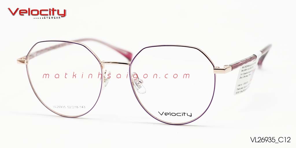 GỌNG KÍNH HỢP KIM VELOCITY VL26935_C12