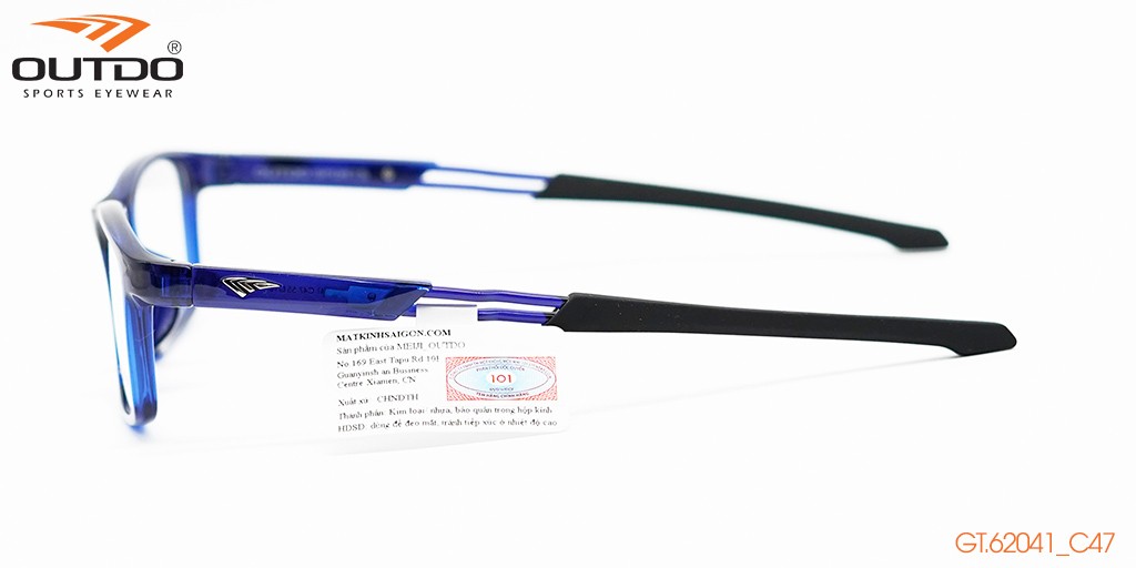 GỌNG KÍNH NHỰA TR90 OUTDO GT.62041_C47 - Hình 5