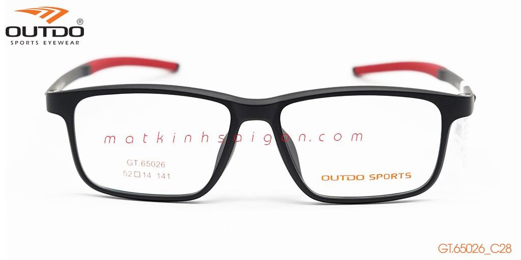 GỌNG KÍNH NHỰA TR90 OUTDO GT.65026_C28 - Hình 3