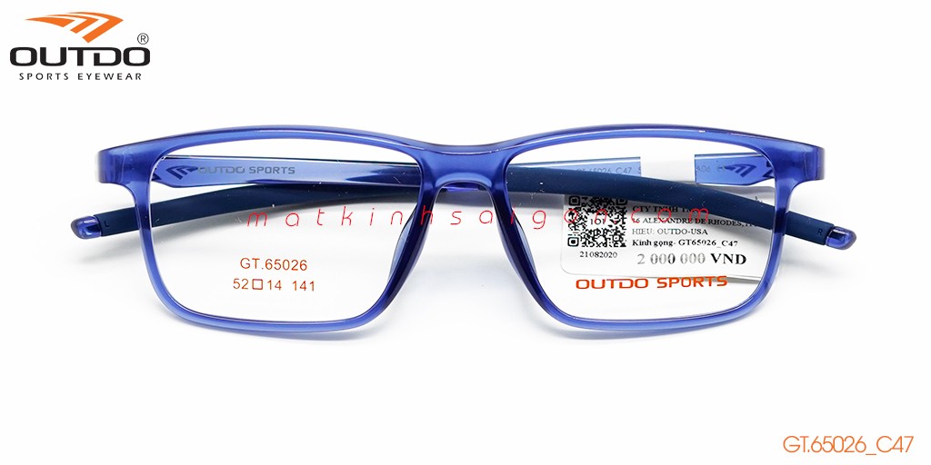 GỌNG KÍNH NHỰA TR90 OUTDO GT.65026_C47 - Hover