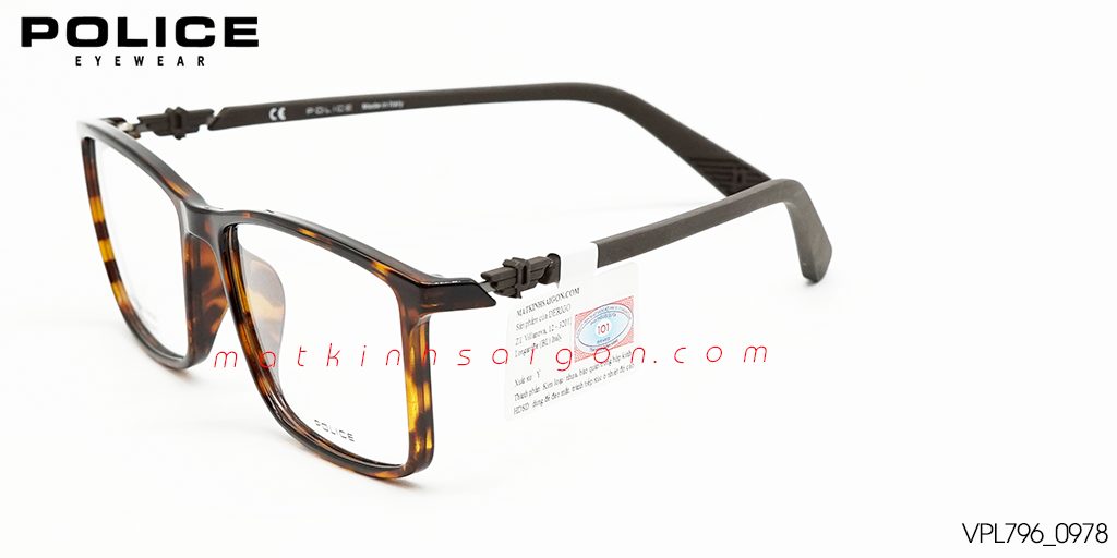 GỌNG KÍNH POLICE VPL796 0978 - Hình 5