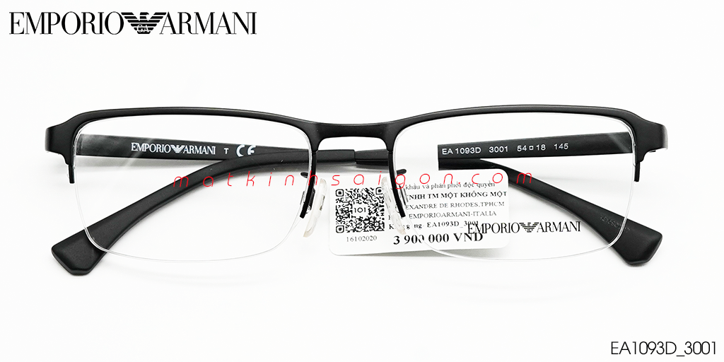 GỌNG KÍNH EMPORIO ARMANI EA1093D 3001 - Hover
