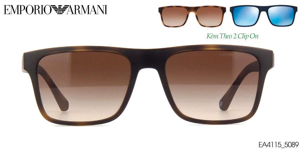 GỌNG KÍNH CLIP_ON EMPORIO ARMANI EA4115 5089 - Hình 3