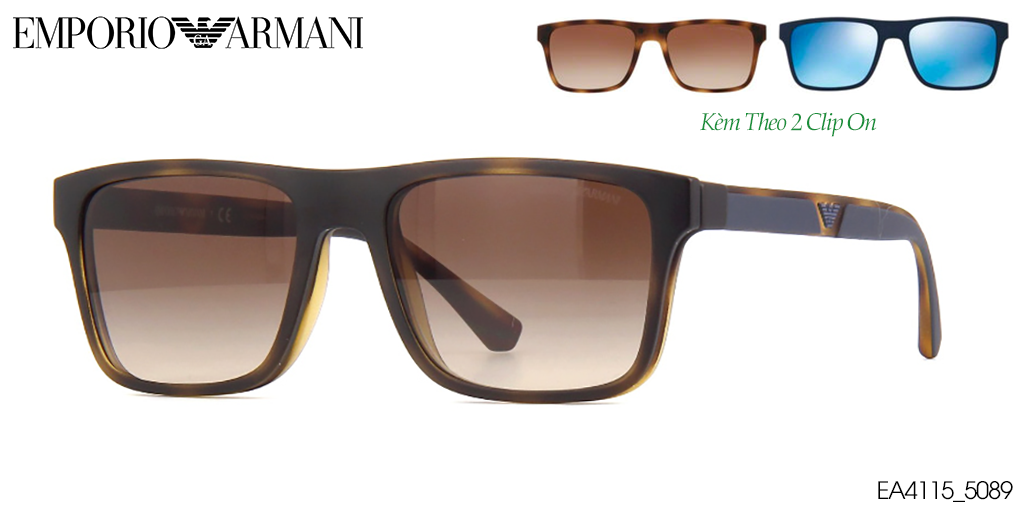 GỌNG KÍNH CLIP_ON EMPORIO ARMANI EA4115 5089 - Hình 5