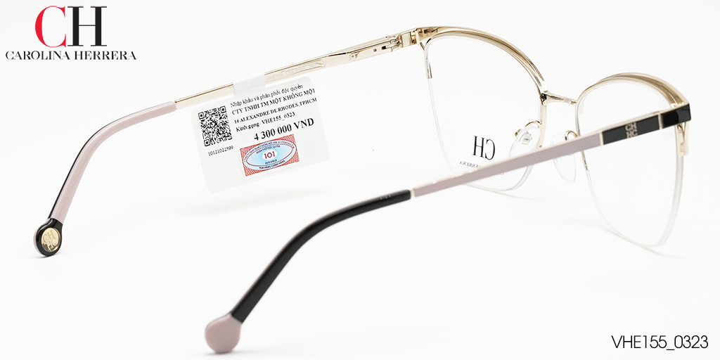 GỌNG KÍNH TITANIUM CAROLINA HERRERA VHE155 0323 - Hình 6