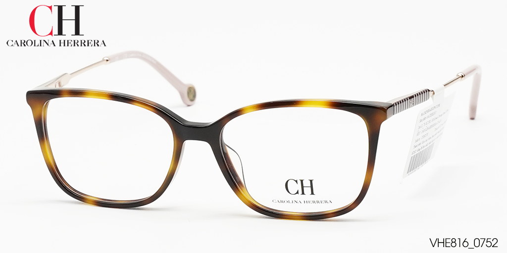 GỌNG KÍNH NHỰA HỢP KIM CAROLINA HERRERA VHE816 0752 - Hình 4