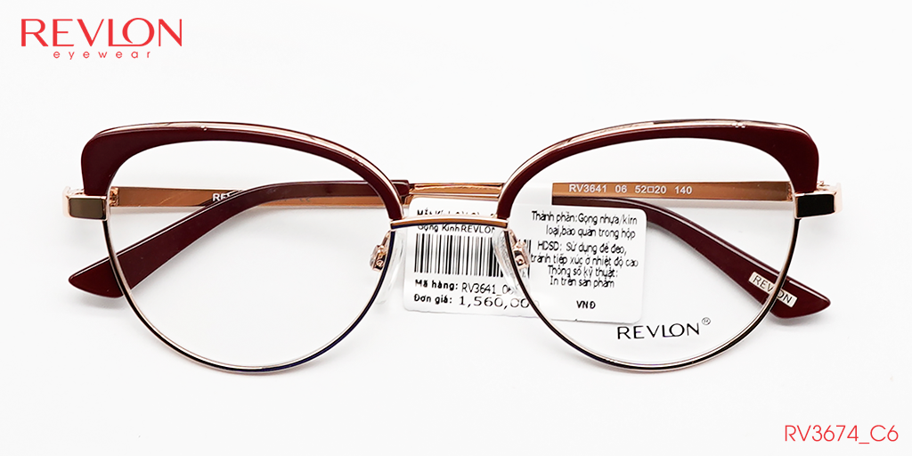 GỌNG KÍNH NHỰA NHỰA HỢP KIM REVLON RV3641 C6 - Hover