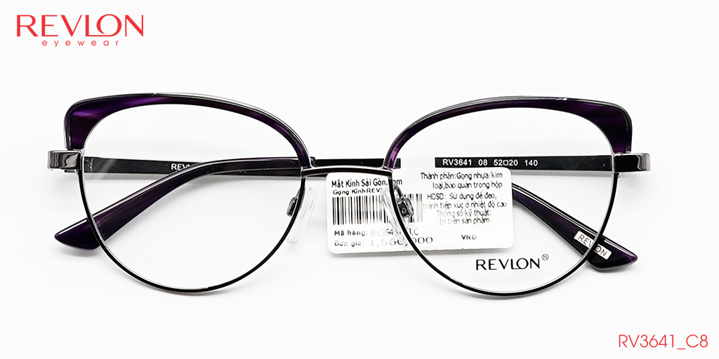 GỌNG KÍNH NHỰA NHỰA HỢP KIM REVLON RV3641 C8 - Hover