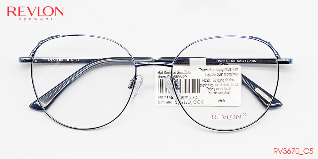 GỌNG KÍNH HỢP KIM REVLON RV3670 C5 - Hover