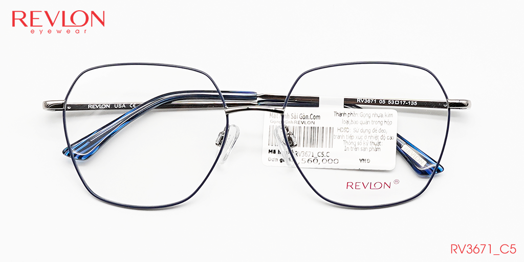 GỌNG KÍNH HỢP KIM REVLON RV3671 C5 - Hover