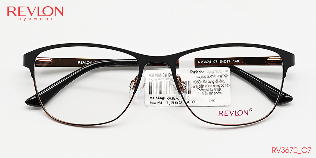 GỌNG KÍNH HỢP KIM REVLON RV3674 C7 - Hover