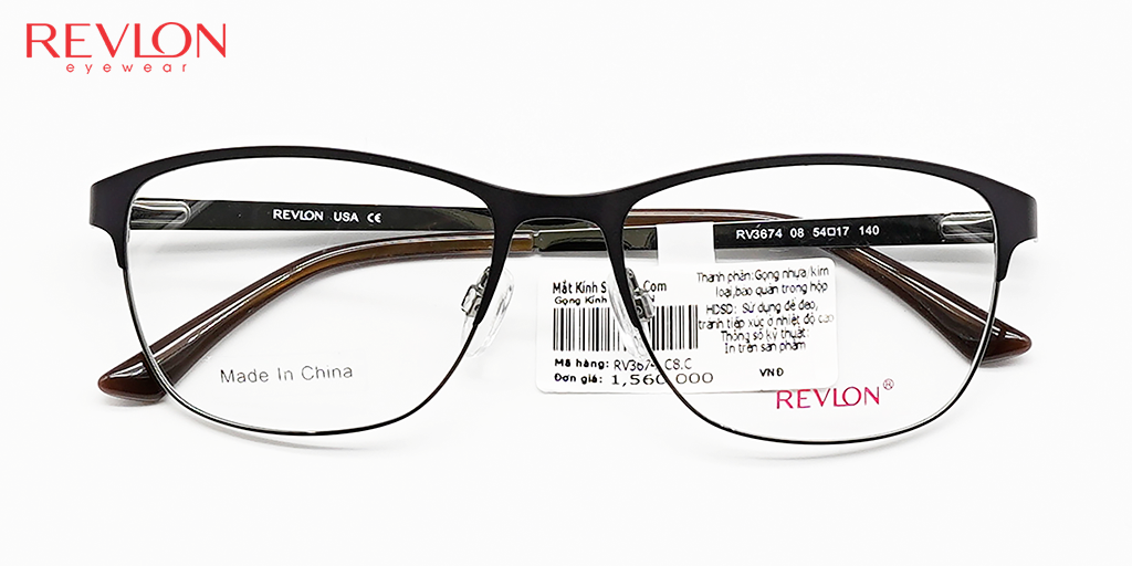 GỌNG KÍNH HỢP KIM REVLON RV3674 C8 - Hover