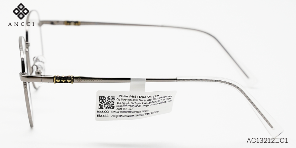 GỌNG KÍNH ANCCI METAL AC13212_C1 - Hình 6