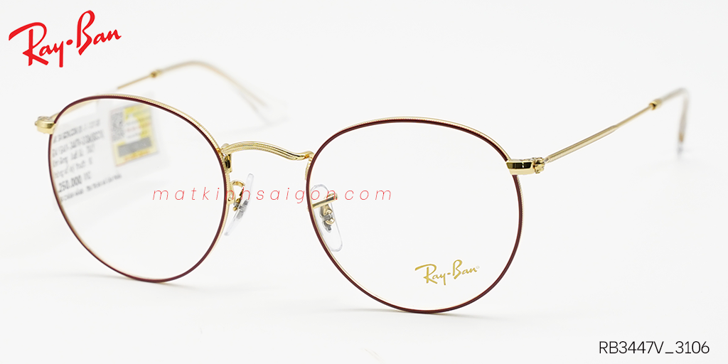 Gọng Kính Hợp Kim Metal RayBan RB3447V_3106