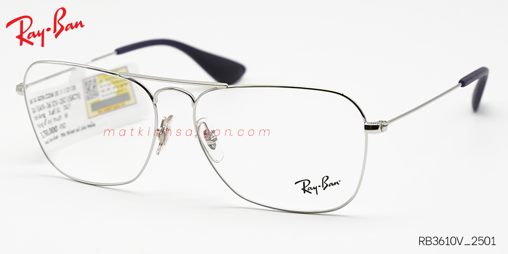 Gọng Kính Hợp Kim Metal RayBan RB3610V_2501