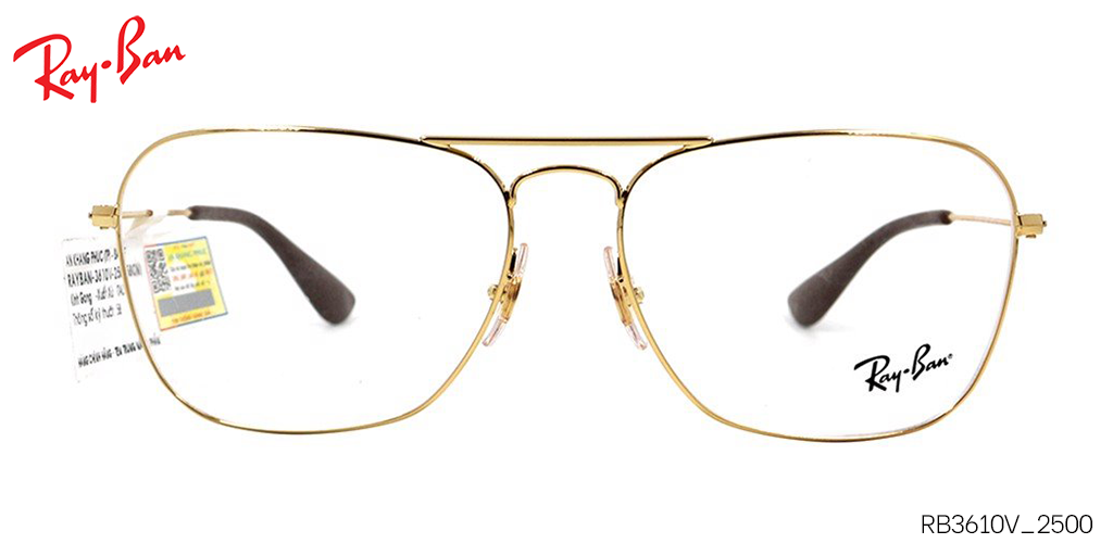 Gọng Kính Hợp Kim Metal RayBan RB3610V_2500 - Hover
