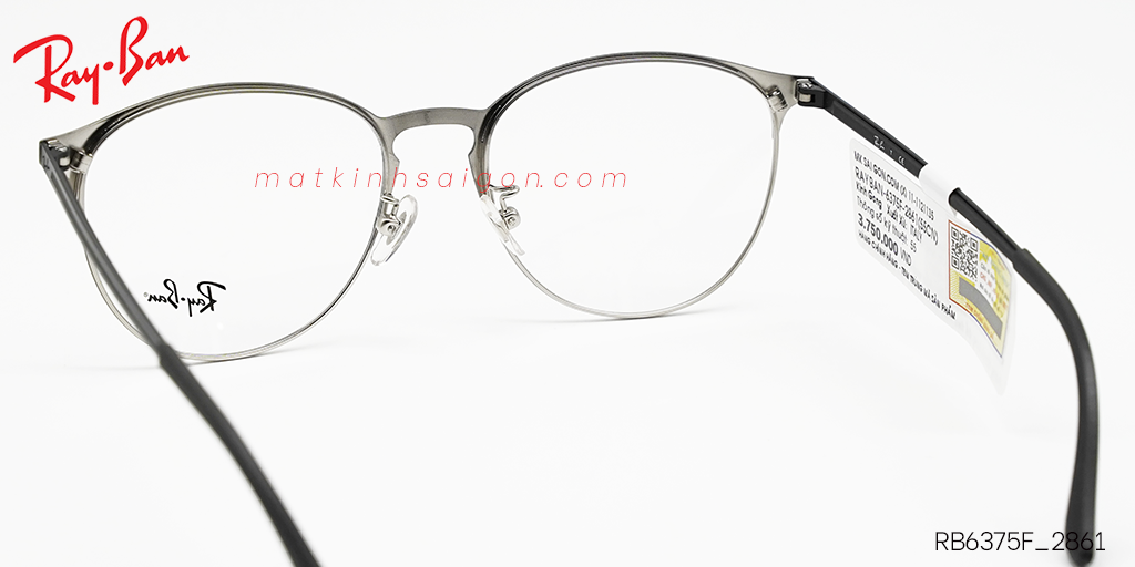 Gọng Kính Hợp Kim Metal RayBan RB6375F_2861 - Hình 5