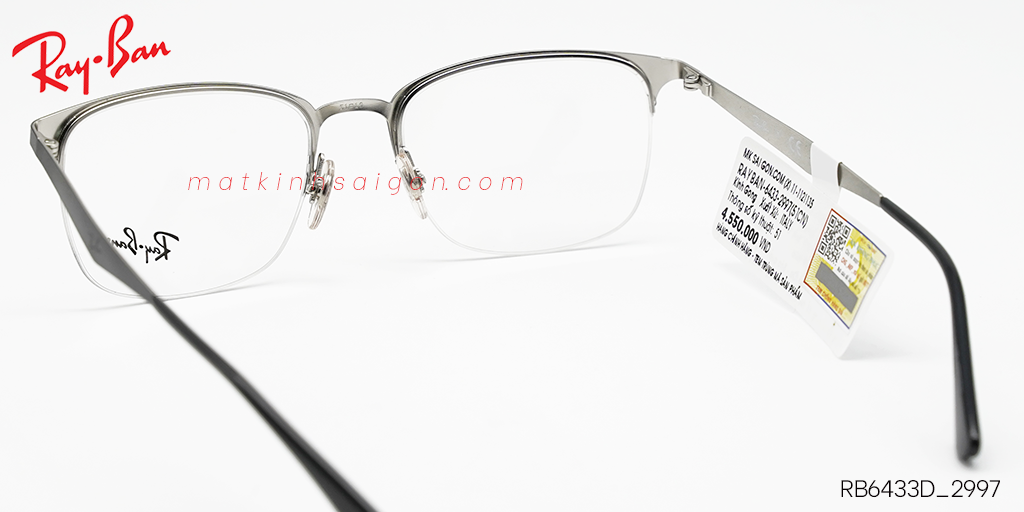 Gọng Kính Hợp Kim Metal RayBan RB6433D_2997 - Hình 4