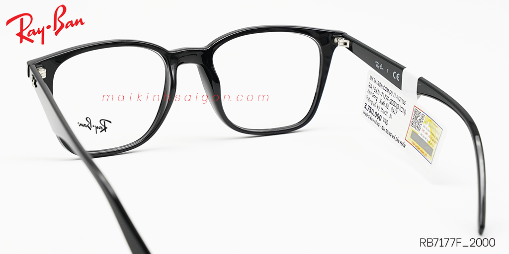 Gọng Kính Nhựa TR90 RayBan RB7177F_2000 - Hình 4