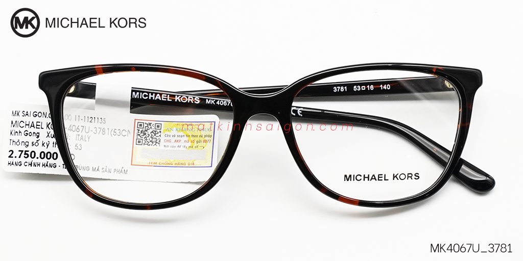 Gọng Kính Micheal Kors MK4067U 3781 - Hover