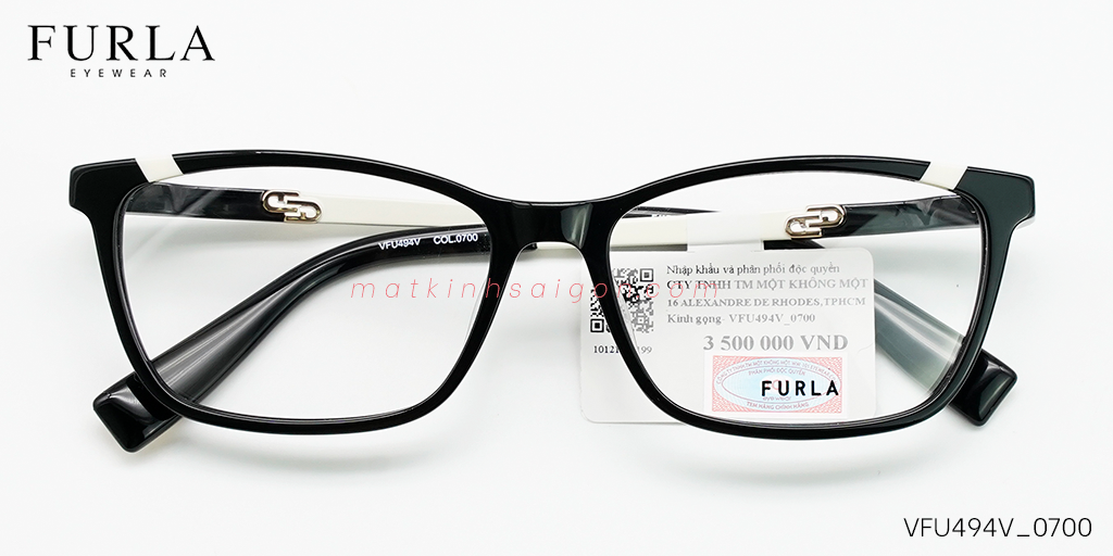 Gọng Kính Furla VFU494V 0700 - Hover