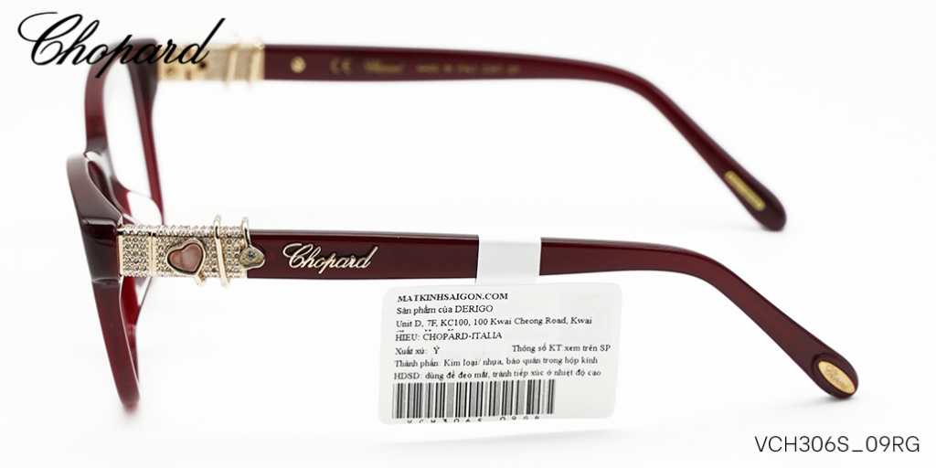 Gọng Kính Chopard VCH306S 09RG - Hình 7