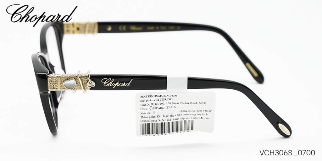 Gọng Kính Chopard VCH306S 0700 - Hình 7
