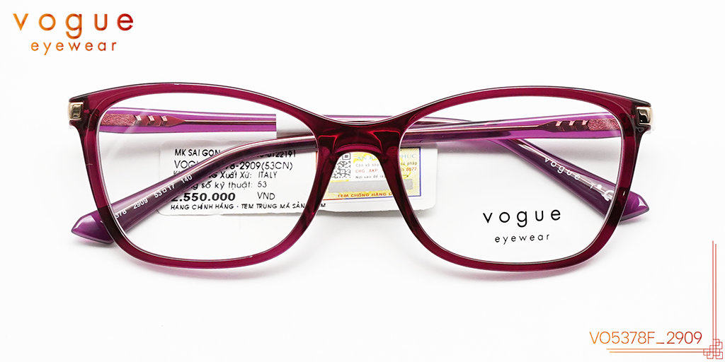 Gọng Kính Nhựa Vogue VO5378F_2909 - Hover