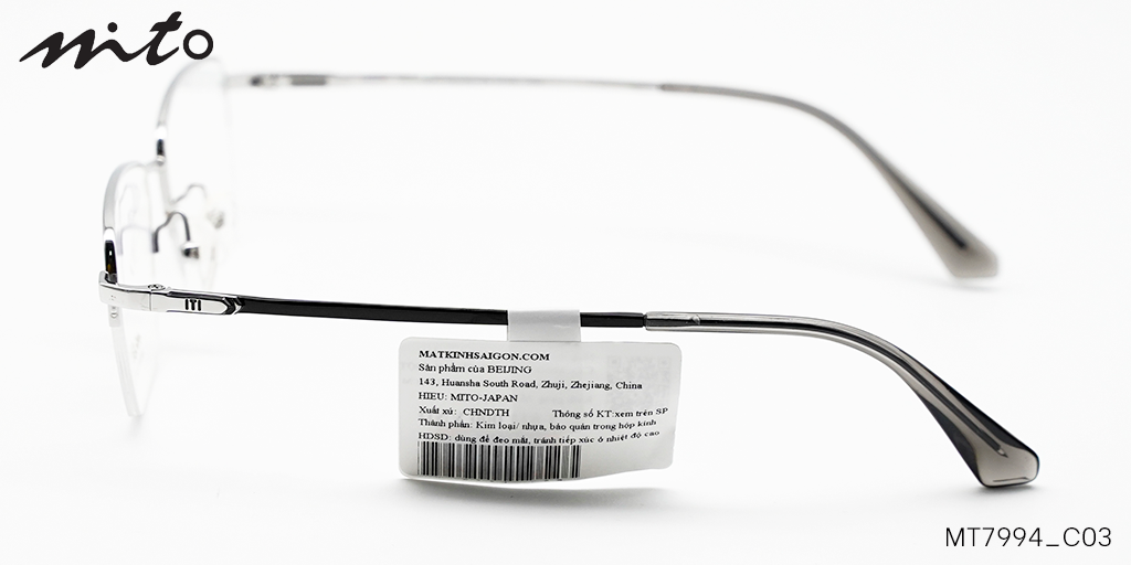 Gọng Kính Mito Pure-Titanium MT7994_C03 - Hình 5