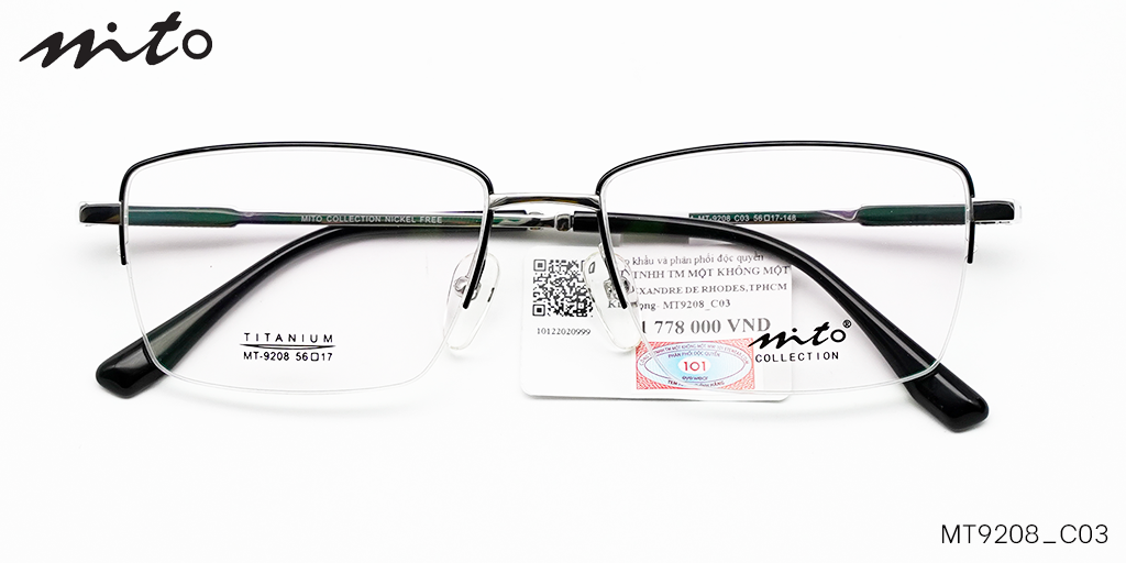 Gọng Kính Mito Pure-Titanium MT9208_C03 - Hover