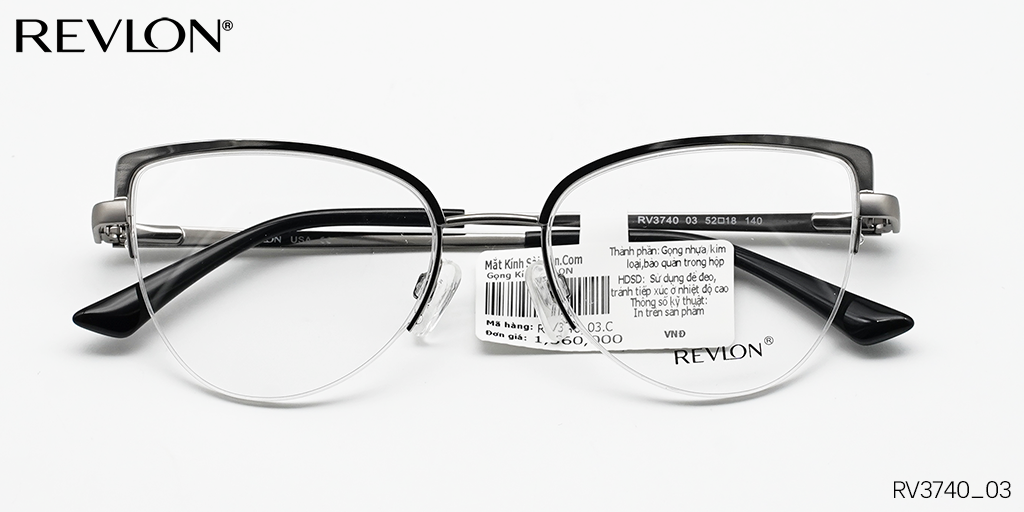 GỌNG KÍNH HỢP KIM REVLON RV3740_03 - Hover